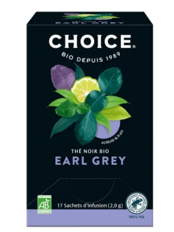 Thé noir earl grey 40g Choice Herboristerie de Paris