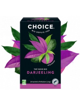 Thé noir darjeeling 40g Choice Herboristerie de Paris