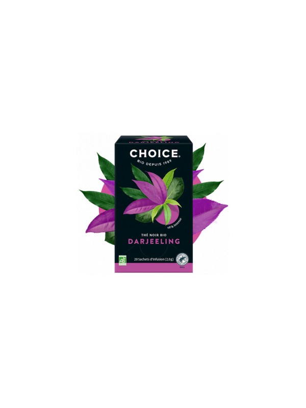 Thé noir darjeeling 40g Choice Herboristerie de Paris