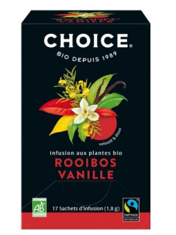 Infusion rooibos vanille 40g Choice Herboristerie de Paris