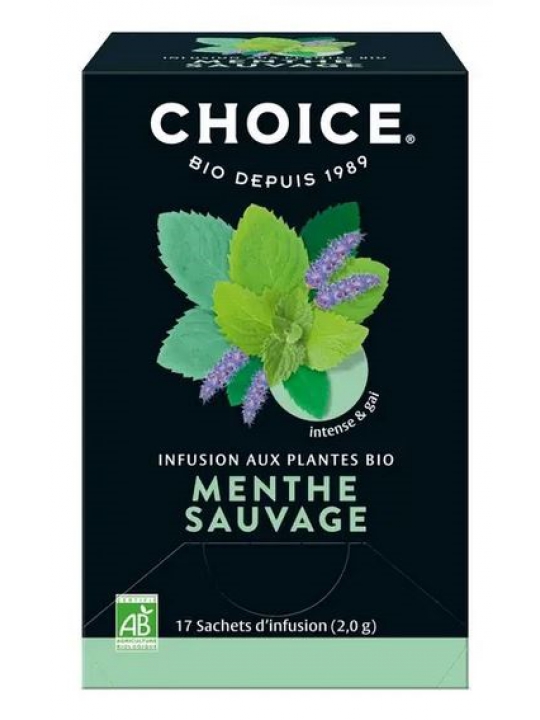 Infusion menthe sauvage 40g Choice Herboristerie de Paris