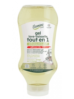 Gel lave vaisselle tout en un 870ml Etamine du Lys Herboristerie de Paris