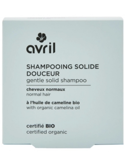 Shampooing solide Cheveux normaux 85g Avril Herboristerie de Paris