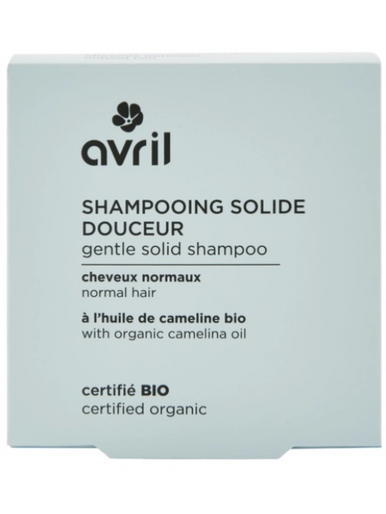 Shampooing solide Cheveux normaux 85g Avril Herboristerie de Paris