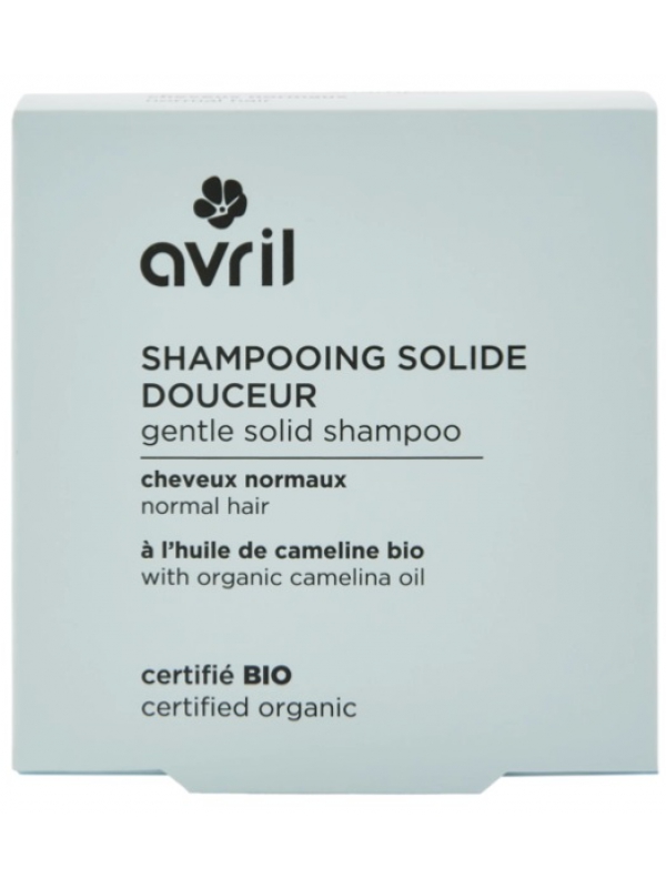 Shampooing solide Cheveux normaux 85g Avril Herboristerie de Paris
