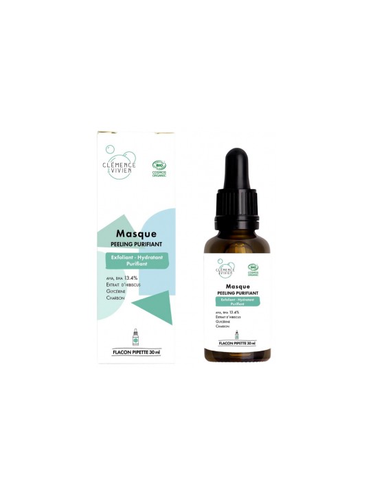 Masque peeling purifiant 30ml Clemence et Vivien Herboristerie de Paris
