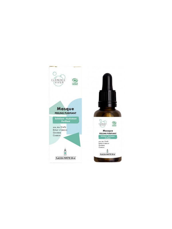 Masque peeling purifiant 30ml Clemence et Vivien Herboristerie de Paris