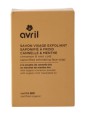 Savon à  froid exfoliant visage et corps Cannelle Menthe 100g Avril Herboristerie de Paris