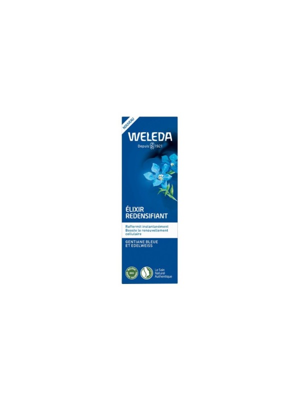 Elixir redensifiant à  la gentiane bleue et l'edelweiss 30ml Weleda Herboristerie de Paris