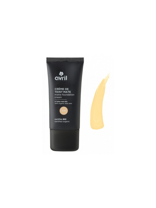 Crème de teint mate Doré 28ml Avril Herboristerie de Paris