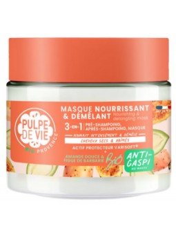 Masque cheveux 3 en 1 nourrissant et démélant 300ml Pulpe De Vie Herboristerie de Paris