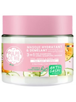 Masque cheveux 3 en 1 hydratant et démélant 300ml Pulpe De Vie Herboristerie de Paris