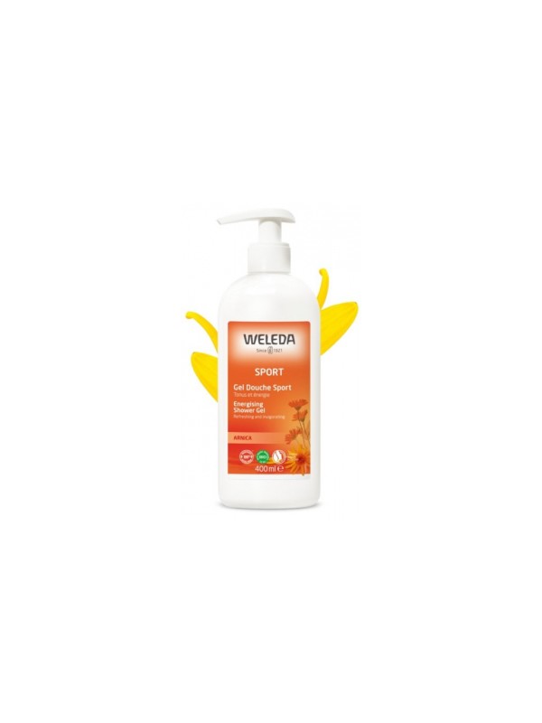 Gel douche sport à  l'Arnica 400ml Weleda Herboristerie de Paris