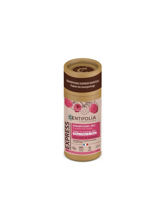 Shampoing sec en poudre framboise 50g Centifolia Herboristerie de Paris