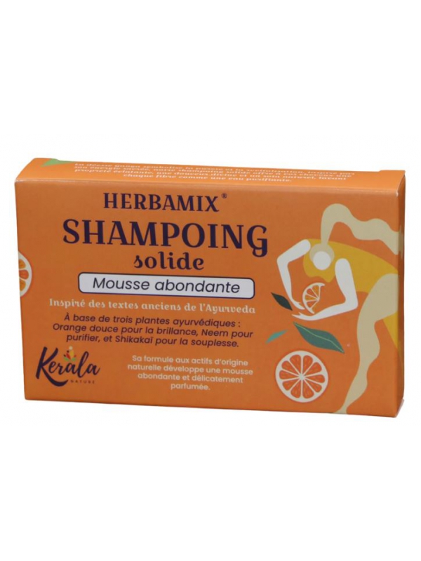 Shampoing Solide Herbamix 70g Kerala Nature Herboristerie de Paris