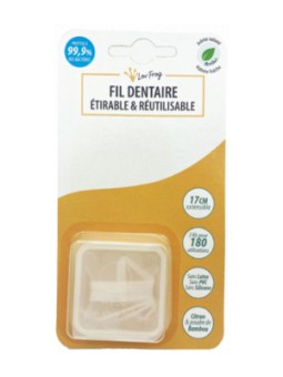 Fil dentaire étirable réutilisable Lov'Frog Herboristerie de Paris