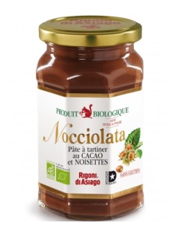 Nocciolata Pà¢te à  tartiner Bio 250g Rigoni Di Asiago Herboristerie de Paris