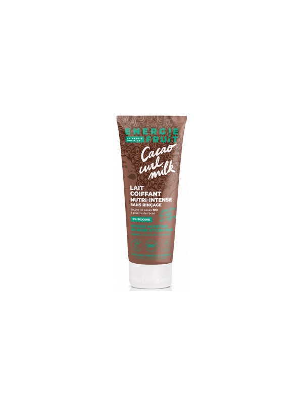 Lait coiffant Nutrition intense sans rinçage Cheveux frisés à  crépus 200ml Energie Fruit Herboristerie de Paris
