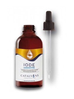 Oligo élément Iode concentré 50 ml Catalyons Herboristerie de Paris