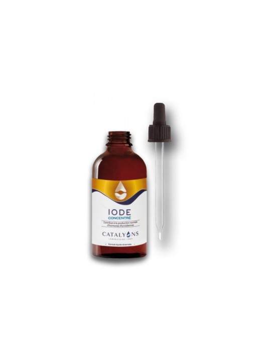 Oligo élément Iode concentré 50 ml Catalyons Herboristerie de Paris