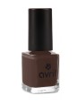Vernis à ongles Ebène 7ml Avril cosmétique Herboristerie de Paris teinte marron foncé
