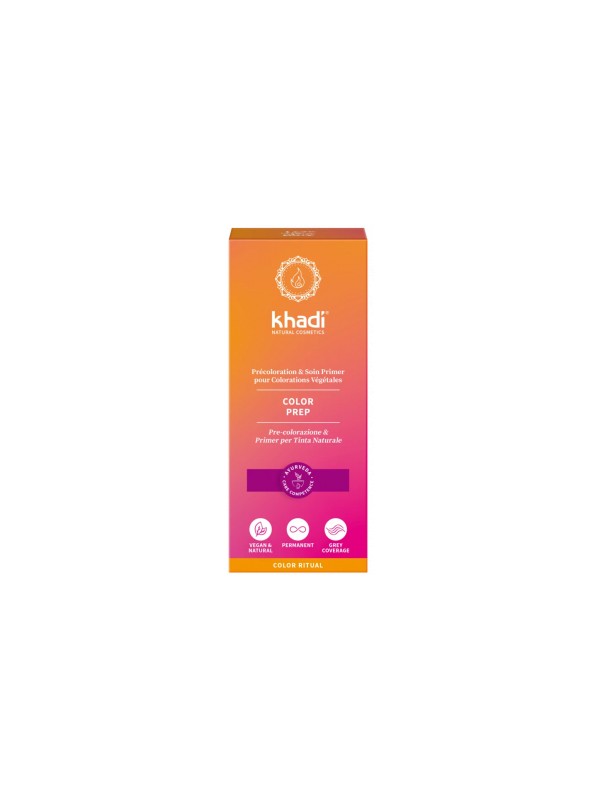 Précoloration et soin primer pour coloration COLOR PREP Khadi Herboristerie de Paris