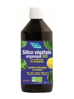 Silice végétale organique Bio 500ml Phytofrance Herboristerie de Paris