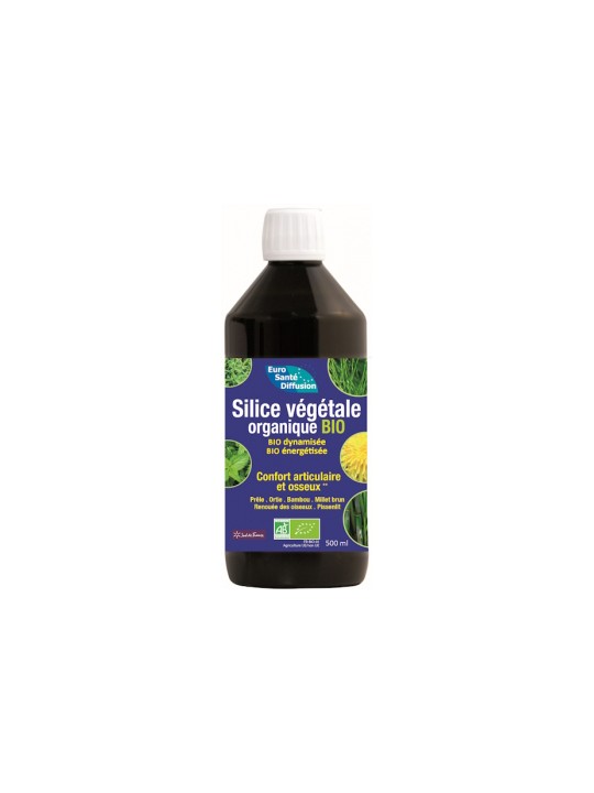 Silice végétale organique Bio 500ml Phytofrance Herboristerie de Paris