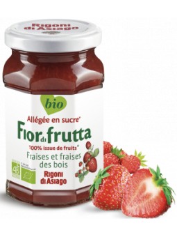 FiordiFrutta Fraise Fraises des bois Bio 250g Rigoni Di Asiago Herboristerie de Paris