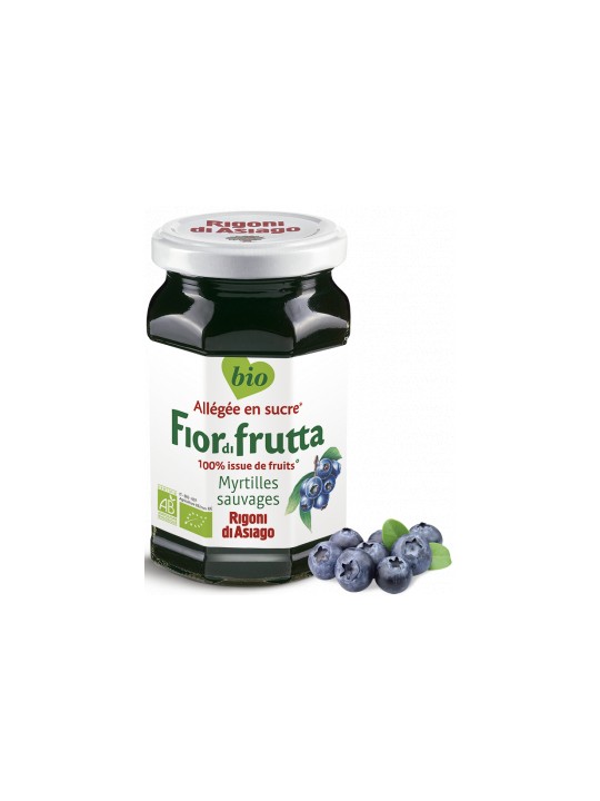 FiordiFrutta Myrtilles Bio 250g Rigoni Di Asiago Herboristerie de Paris