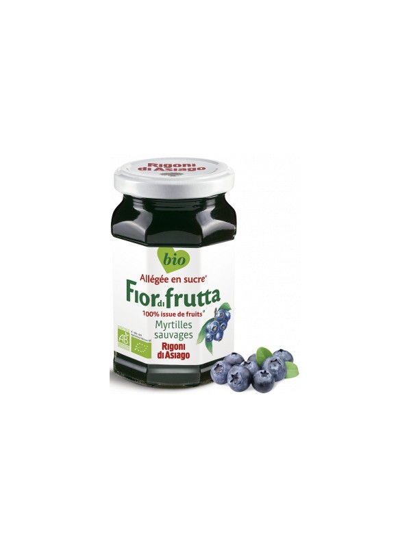 FiordiFrutta Myrtilles Bio 250g Rigoni Di Asiago Herboristerie de Paris
