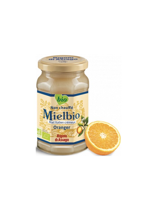 Miel Bio d'Oranger crémeux 300g Rigoni Di Asiago Herboristerie de Paris
