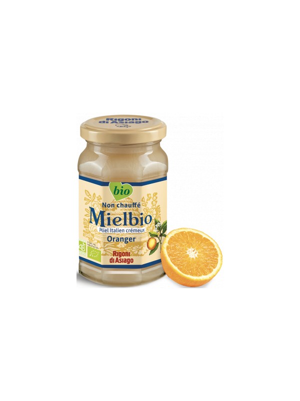 Miel Bio d'Oranger crémeux 300g Rigoni Di Asiago Herboristerie de Paris