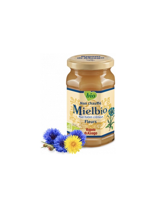 Miel Bio de fleurs crémeux 300g Rigoni Di Asiago Herboristerie de Paris
