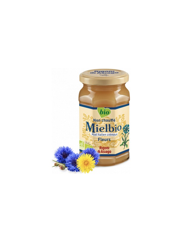 Miel Bio de fleurs crémeux 300g Rigoni Di Asiago Herboristerie de Paris