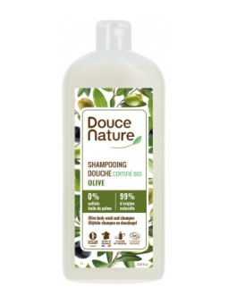 Shampoing douche Olive 1L Douce Nature Herboristerie de Paris