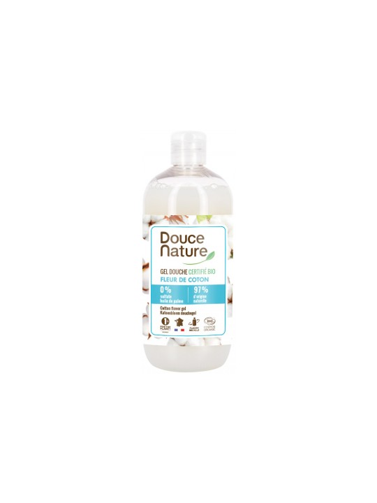 Gel douche fleur de coton 500ml Douce Nature Herboristerie de Paris