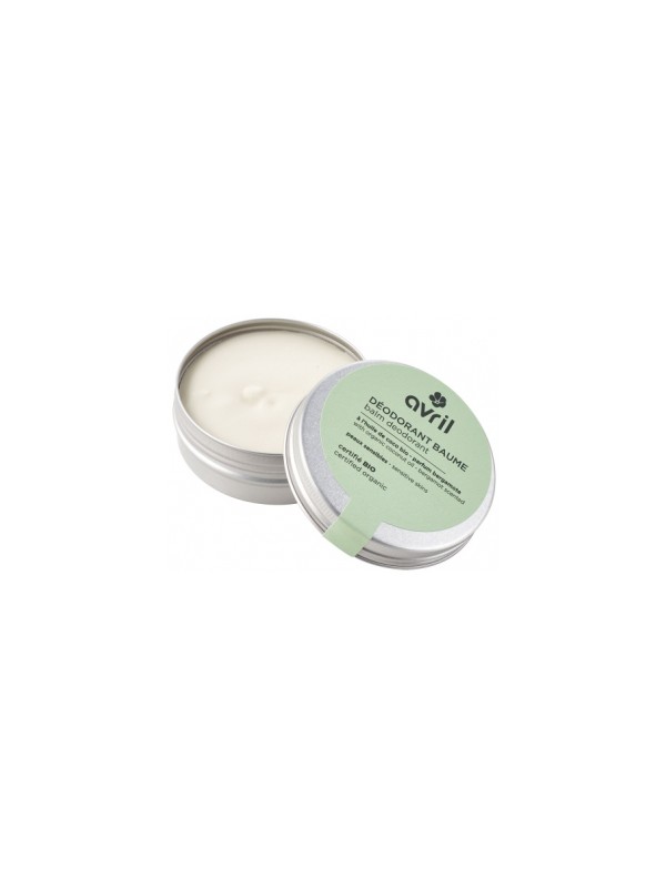 Déodorant baume Peaux sensibles Parfum Bergamote 75g Avril Herboristerie de Paris