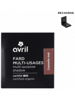 Fard à  paupières et sourcils Blond cendré mat 2.5g Avril Herboristerie de Paris