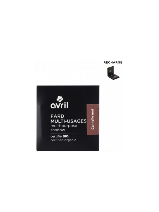 Fard à  paupières et sourcils Blond cendré mat 2.5g Avril Herboristerie de Paris