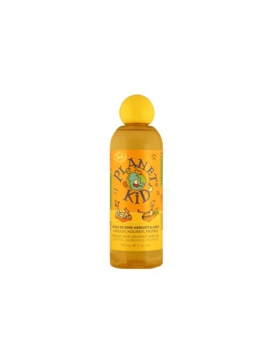 Huile de soin Abricot et coco 150ml Planet Kid Herboristerie de Paris
