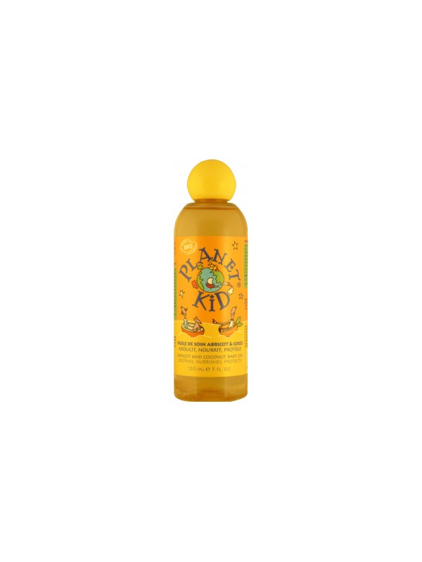 Huile de soin Abricot et coco 150ml Planet Kid Herboristerie de Paris