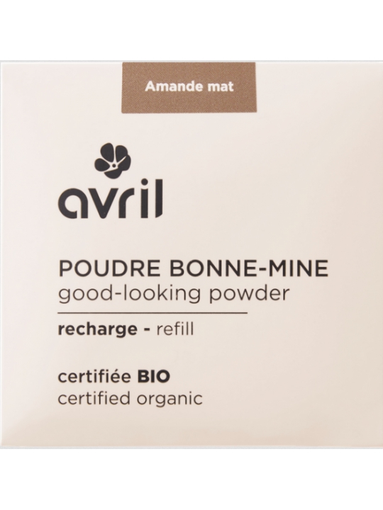 Poudre bonne mine Amande mat 11g Avril Herboristerie de Paris