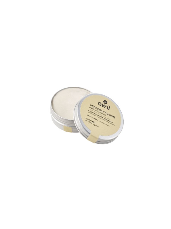 Déodorant baume à  l'huile de coco parfum tiaré 75g Avril Herboristerie de Paris