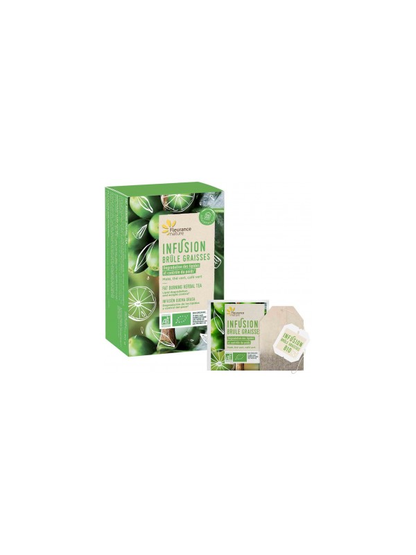 Infusion Brà»le Graisse 20 infusettes Fleurance Nature Herboristerie de Paris
