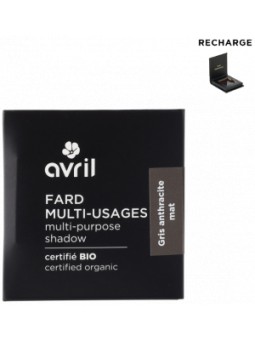 Fard à  paupières Gris anthracite mat 2.5g Avril Herboristerie de Paris