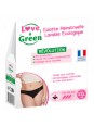 Culotte Menstruelle Lavable Ecologique Taille 46 Flux normal Love and Green Herboristerie de Paris
