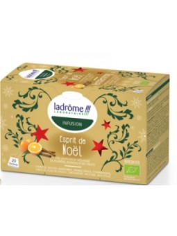 Infusion Esprit de Noà«l 20 sachets Ladrome Herboristerie de Paris
