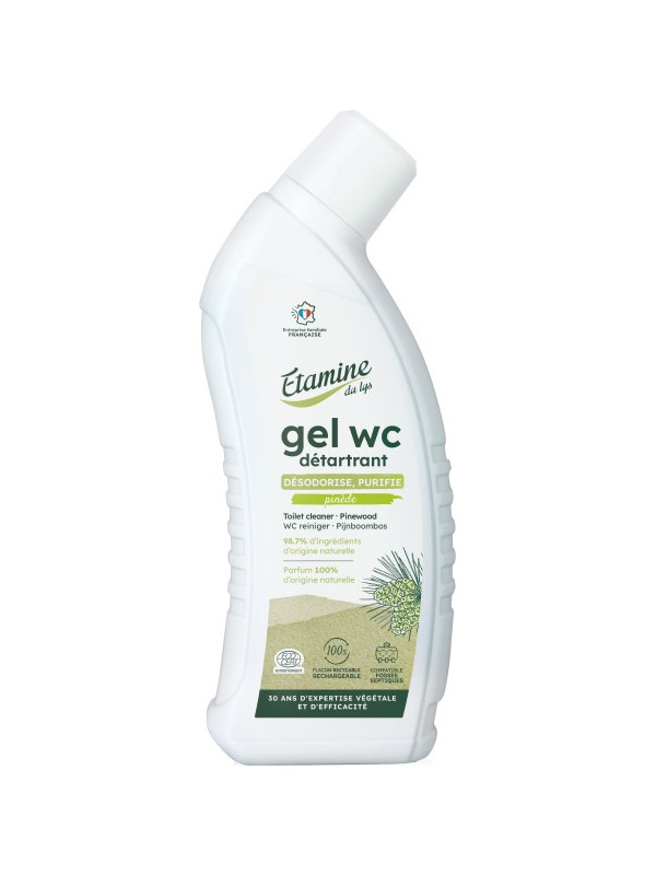 Gel WC détartrant senteur pinède 750ml Etamine du Lys Herboristerie de Paris