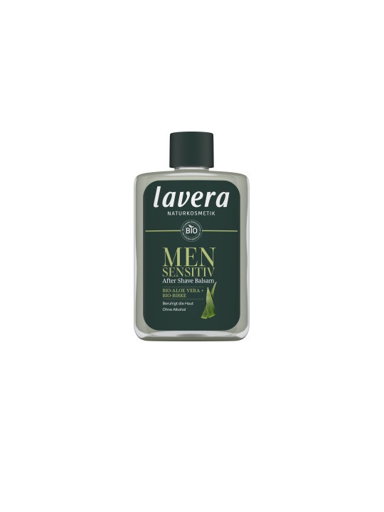 Baume après rasage apaisant Men Sensitiv Aloe Bambou 50 ml Lavera Naturkosmetik anti rougeurs Herboristerie de paris
